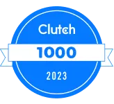 Clutch 1000 List 2023 logo